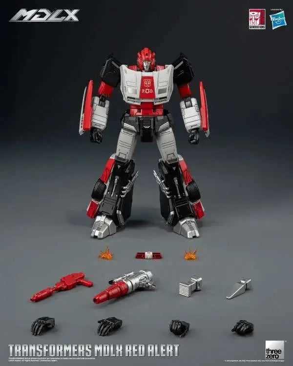 TRANSFORMERS  MDLX RED ALERT ACTION Figura