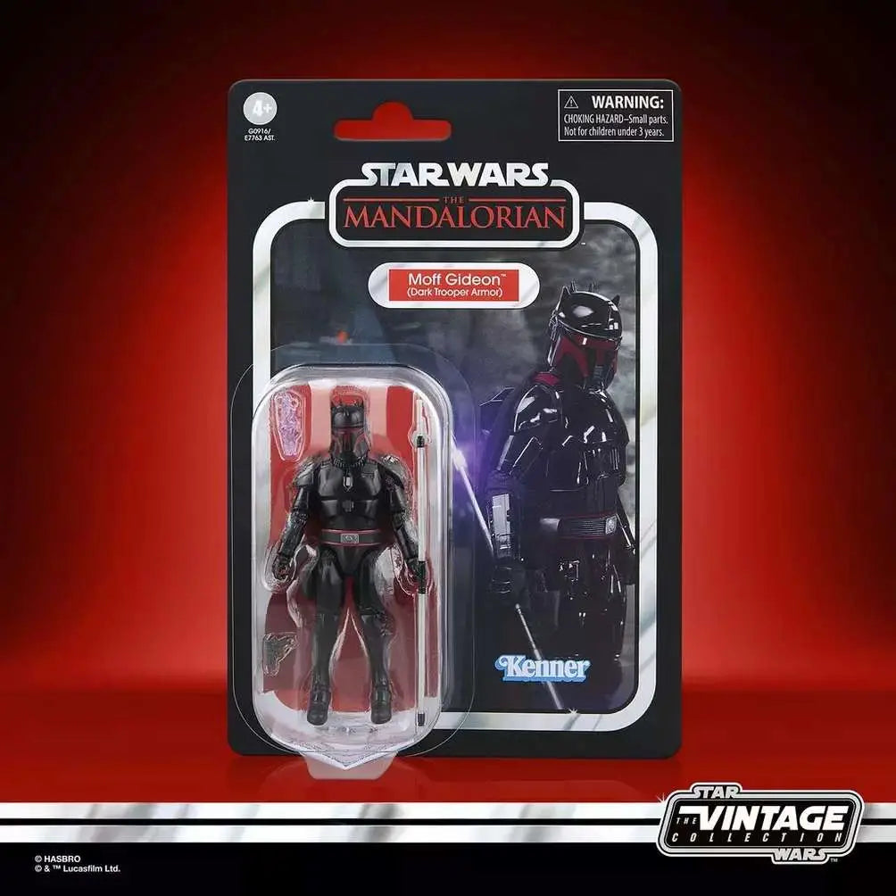 Star Wars: The Mandalorian Vintage Collection Figura Moff Gideon (Dark Trooper Armor) 10 cm