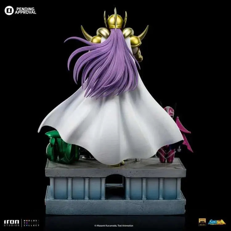 Saint Seiya Estatua 1/10 Art Scale Aries Mu Deluxe 27 cm
