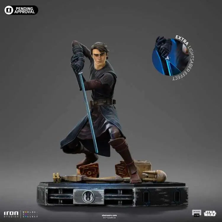 STAR WARS CLONE WARS ANAKIN SKYWALKER 1/10  Estatua Frikytopia