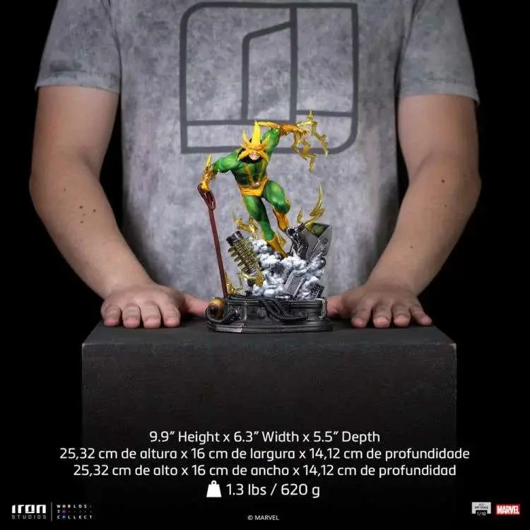 Spider-Man vs. Villains Estatua 1/10 Diorama BDS Art Scale Electro 25 cm