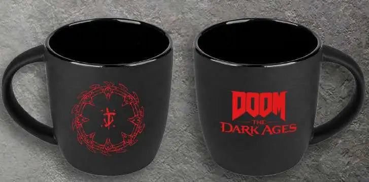 DOOM THE DARK AGES Taza SHIELD Frikytopia
