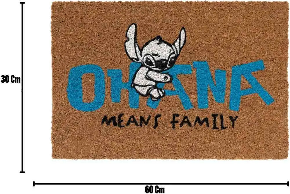 Felpudo Ohana Stitch Disney