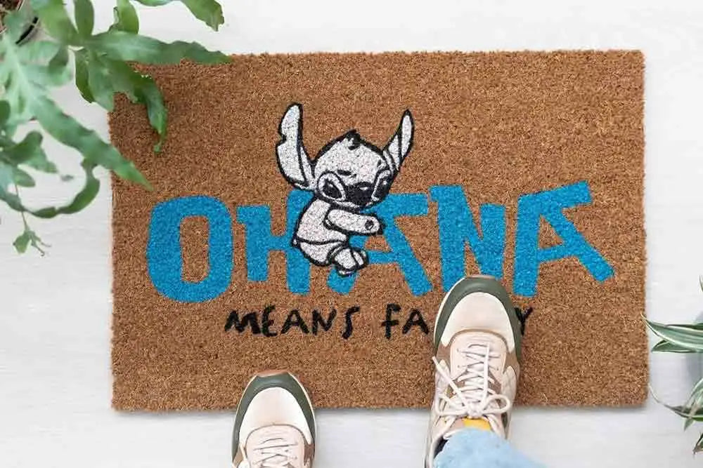 Felpudo Ohana Stitch Disney