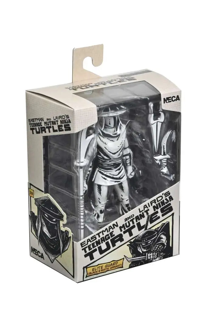 Teenage Mutant Ninja Turtles Figura Elite Foot Ninja Guard Black & White 18 cm