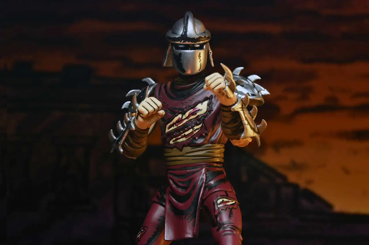 Teenage Mutant Ninja Turtles Figura Battle Damaged Shredder 18 cm