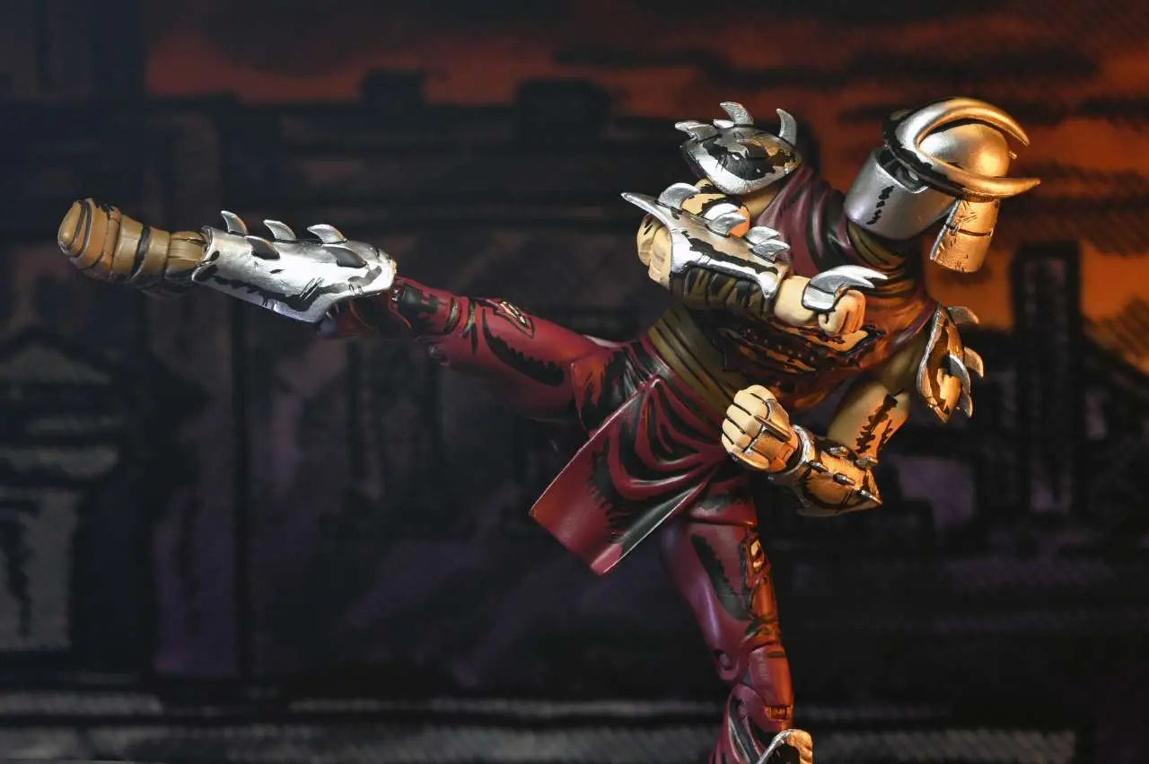 Teenage Mutant Ninja Turtles Figura Battle Damaged Shredder 18 cm