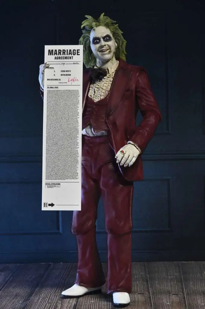 Beetlejuice Beetlejuice Figura Ultimate "Red Tuxedo" Beetlejuice 18 cm