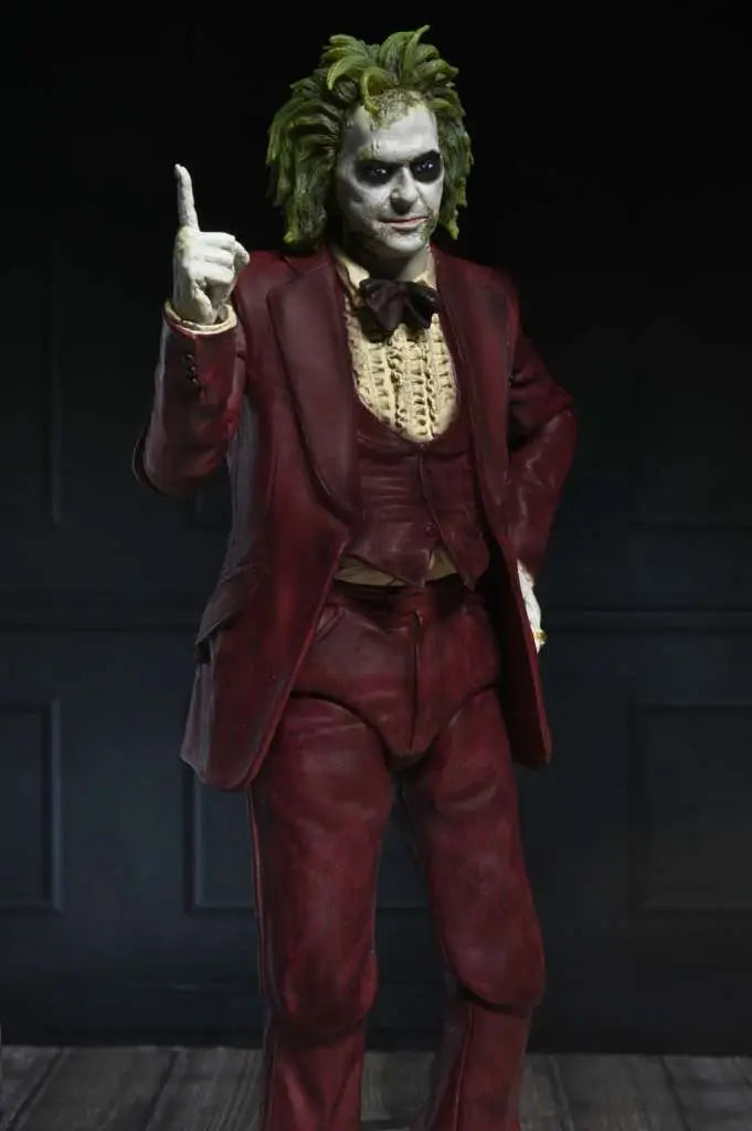 Beetlejuice Beetlejuice Figura Ultimate "Red Tuxedo" Beetlejuice 18 cm