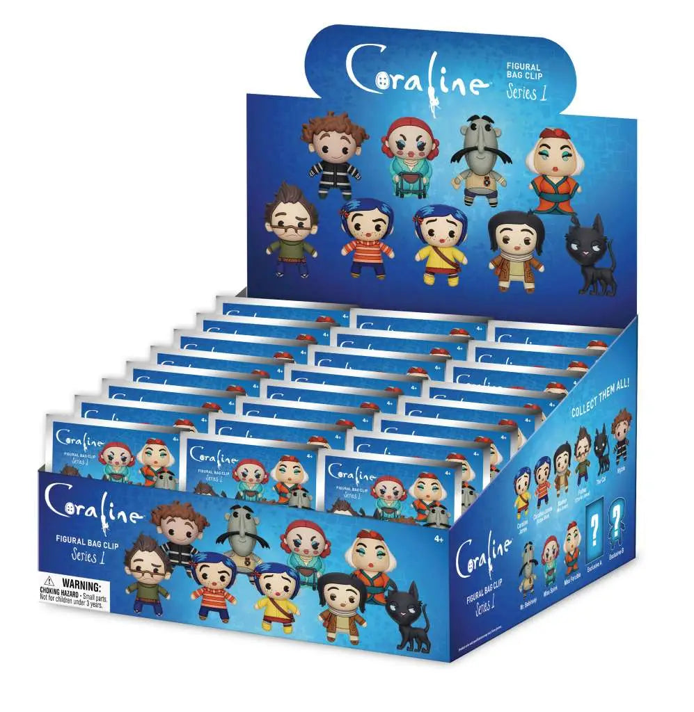 CORALINE SERIES1 Bolsa CLIP BLIND Caja DISPLAY (24)