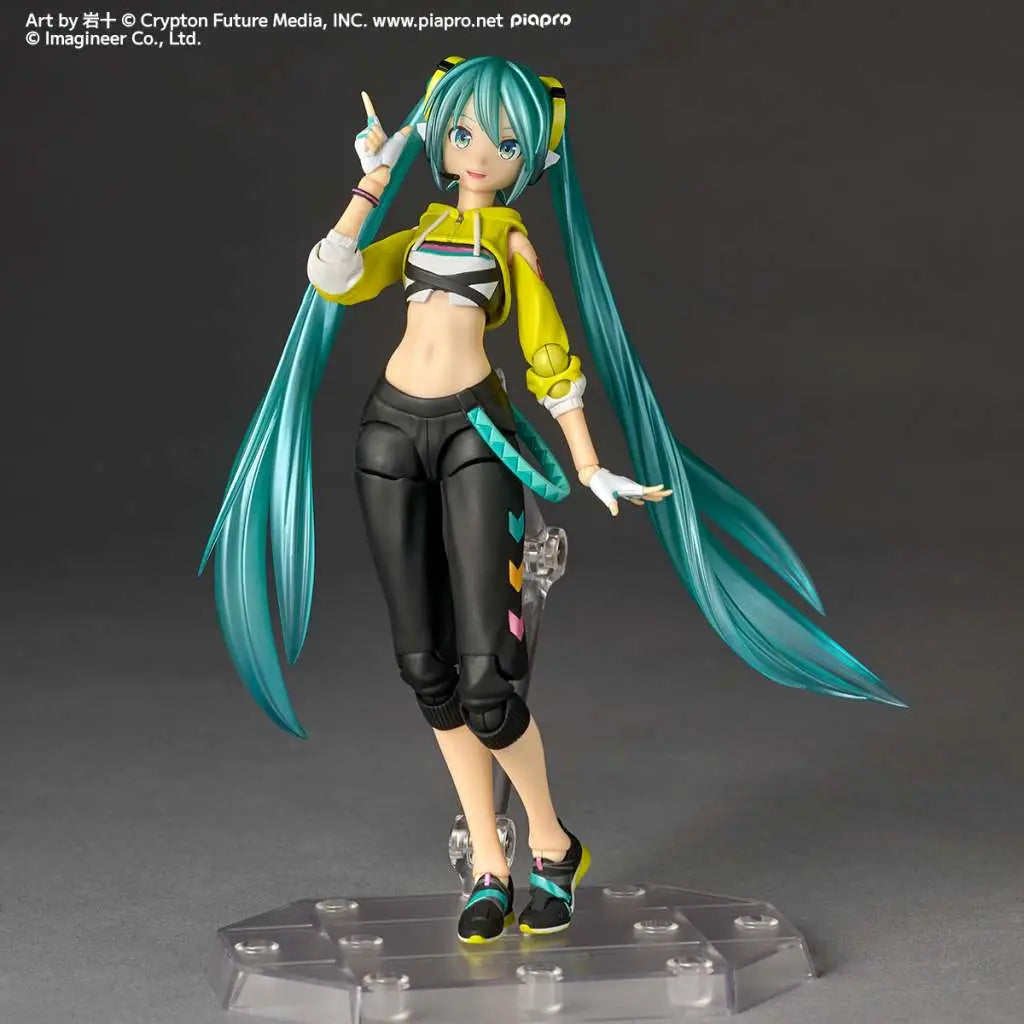 REVOLTECH A.Y. HATSUNE MIKU BOXING VER ACTION Figura