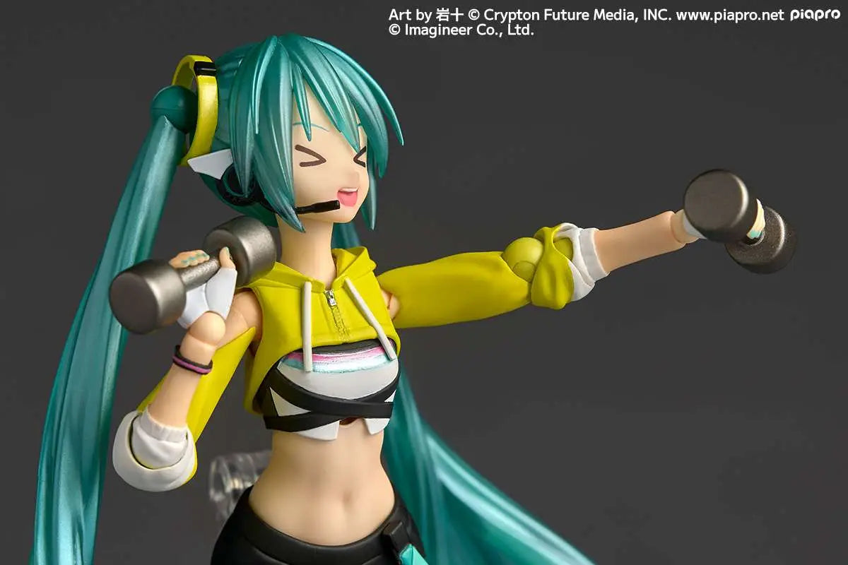 REVOLTECH A.Y. HATSUNE MIKU BOXING VER ACTION Figura