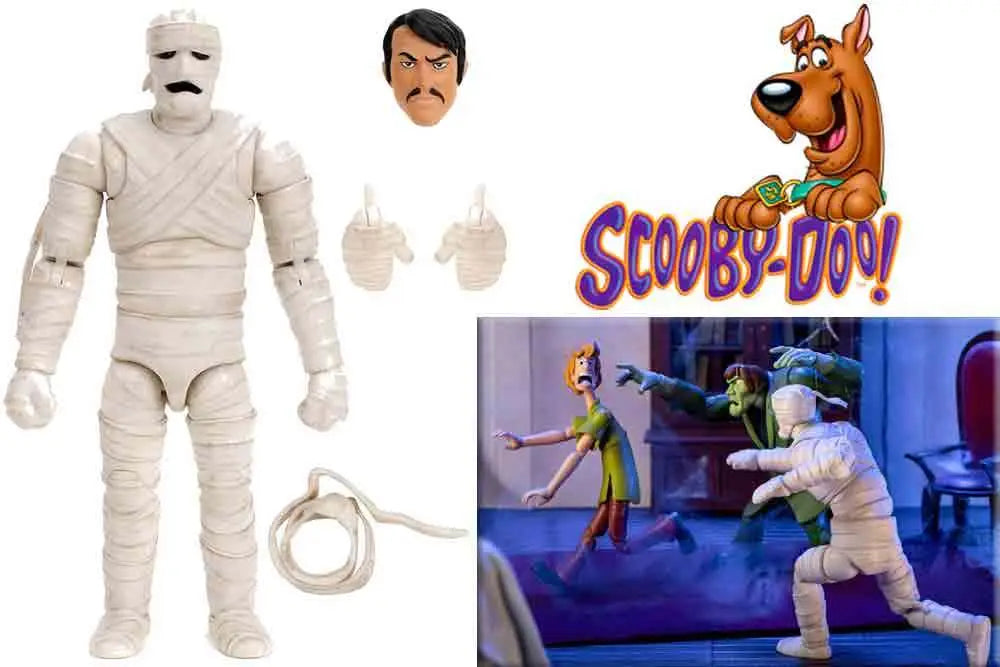 SCOOBYDOO MUMMY OF ANKHA WAVE 1 1/12 DELUXE ACTION Figura Frikytopia