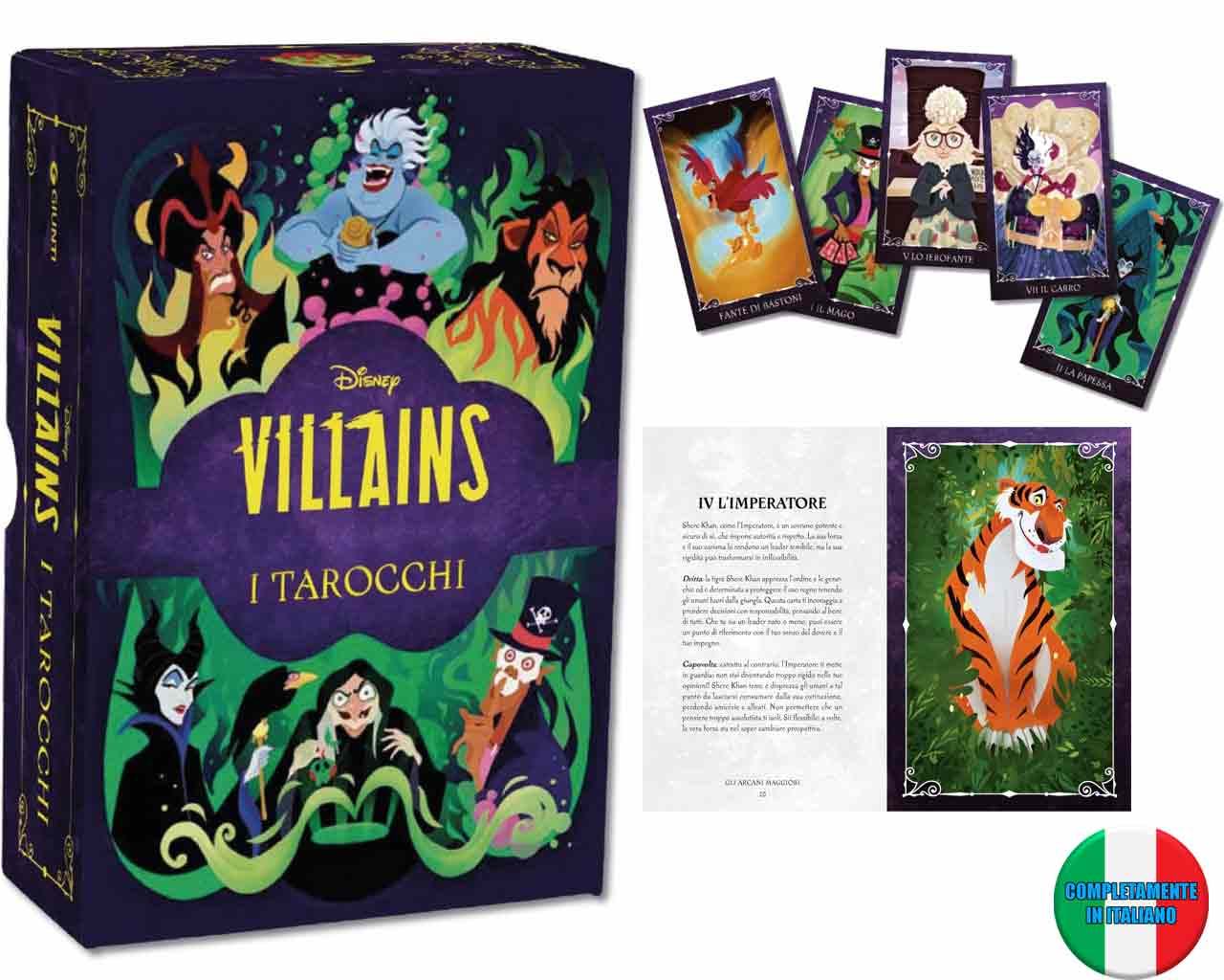 DISNEY VILLAINS TAROCCHI Caja Frikytopia