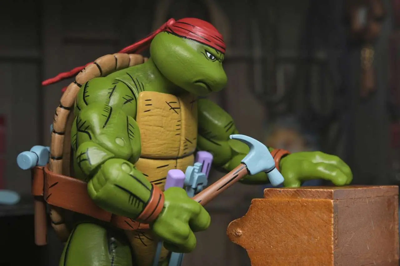 Las Tortugas Ninja Figura Handyman Donatello 18 cm