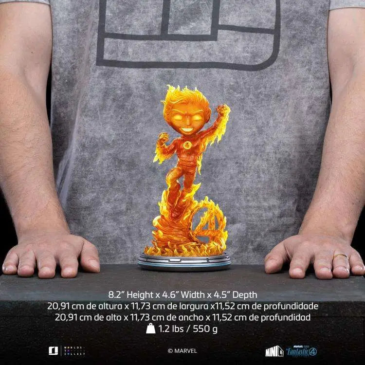 Fantastic Four Minifigura Mini Co. PVC Human Torch 21 cm