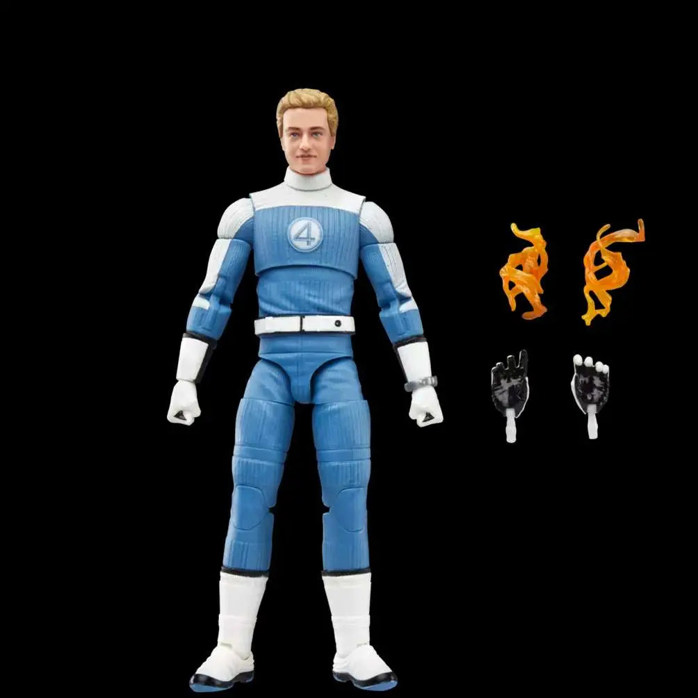 Figura Johnny Storm los 4 Fantasticos Marvel 15 cm