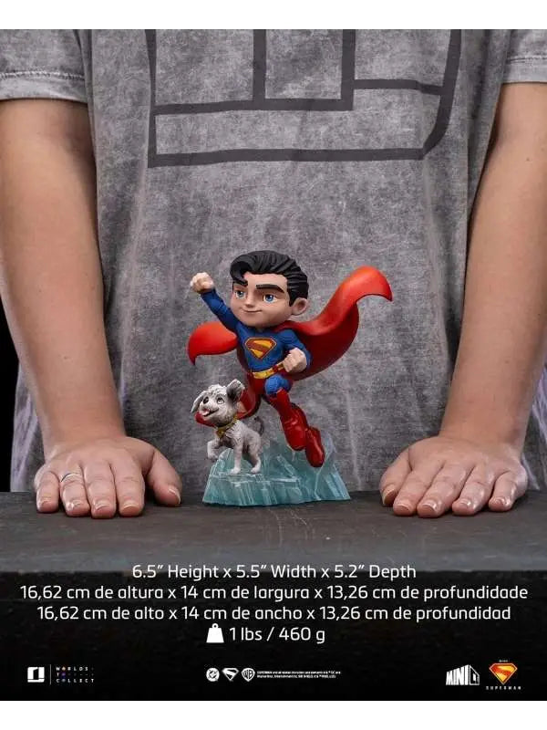 Superman Legacy Minifigura Mini Co. PVC Superman & Krypto 17 cm