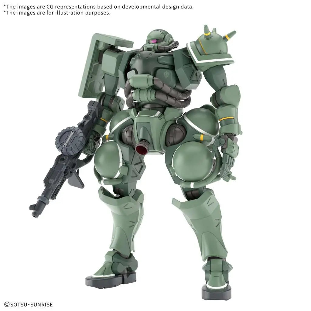 HG ZAKU GQ 1/144 Frikytopia