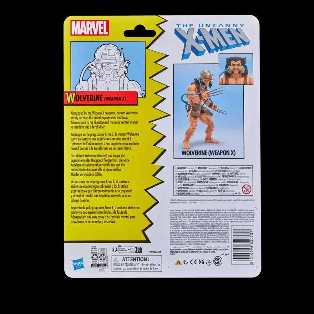 Figura Wolverine Weapon x X-Men Marvel Comics 15 cm