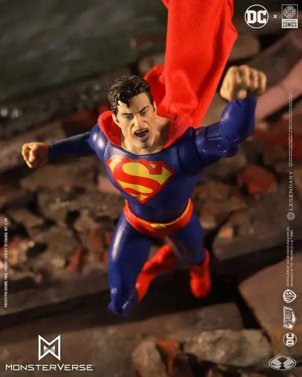 DC Justice League Monsterverse DC Multiverse Pack de 2 Figuras Superman Vs. Godzilla 30 cm