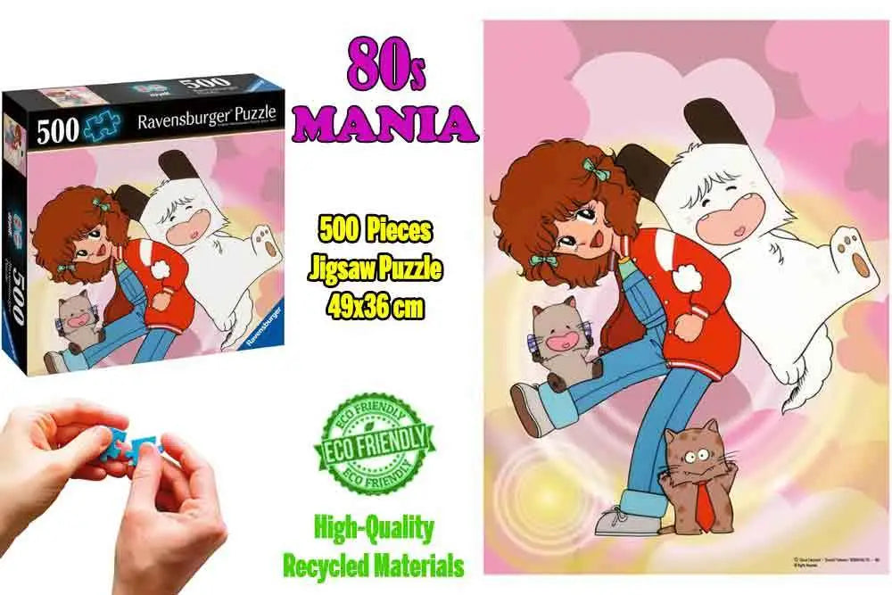 HELLO SPANK 80S MANIA 500 PIECES JIGSAW Puzle Frikytopia