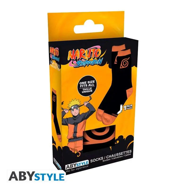 NARUTO SHIPPUDEN BLACK KONOHA Calcetines