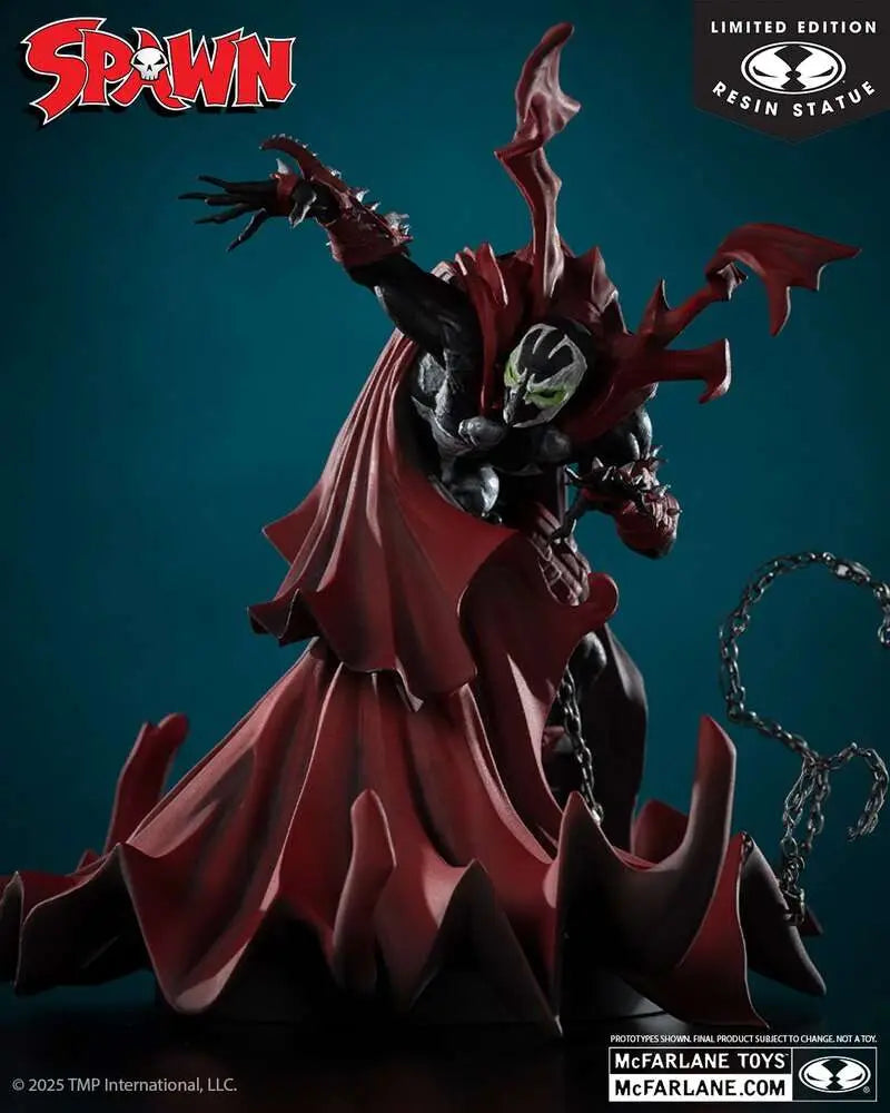 SPAWN BLACK WHITE & RED ALL OVER SPAWN BY GREG CAPULLO RESIN Estatua Frikytopia