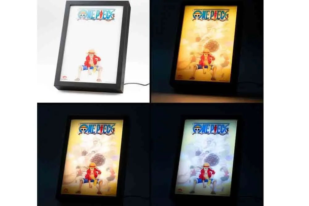 One Piece Lámina LED enmarcada