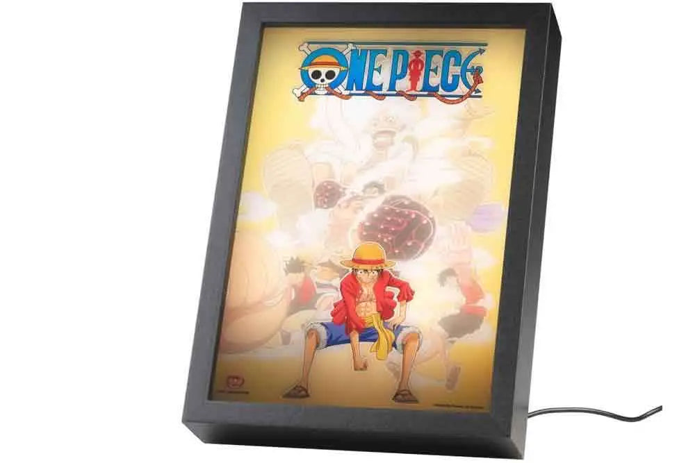 One Piece Lámina LED enmarcada