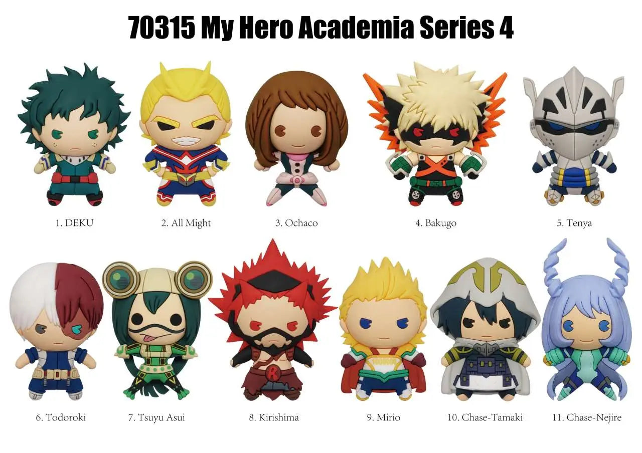 MY HERO ACADEMIA S.4 Bolsa CLIP BLIND Caja DISPLAY (24)