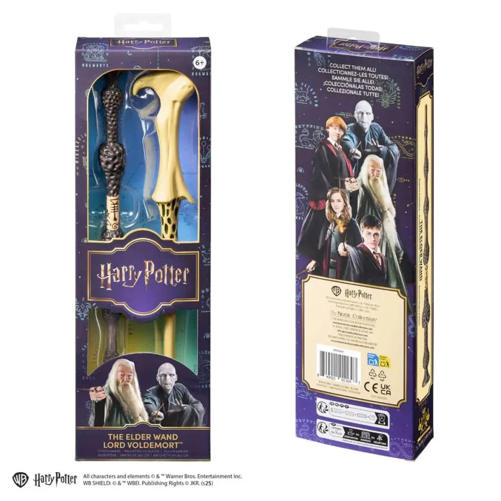 Harry Potter Paquete doble de varitas de juego de rol The Elder & Lord Voldemort 30 cm