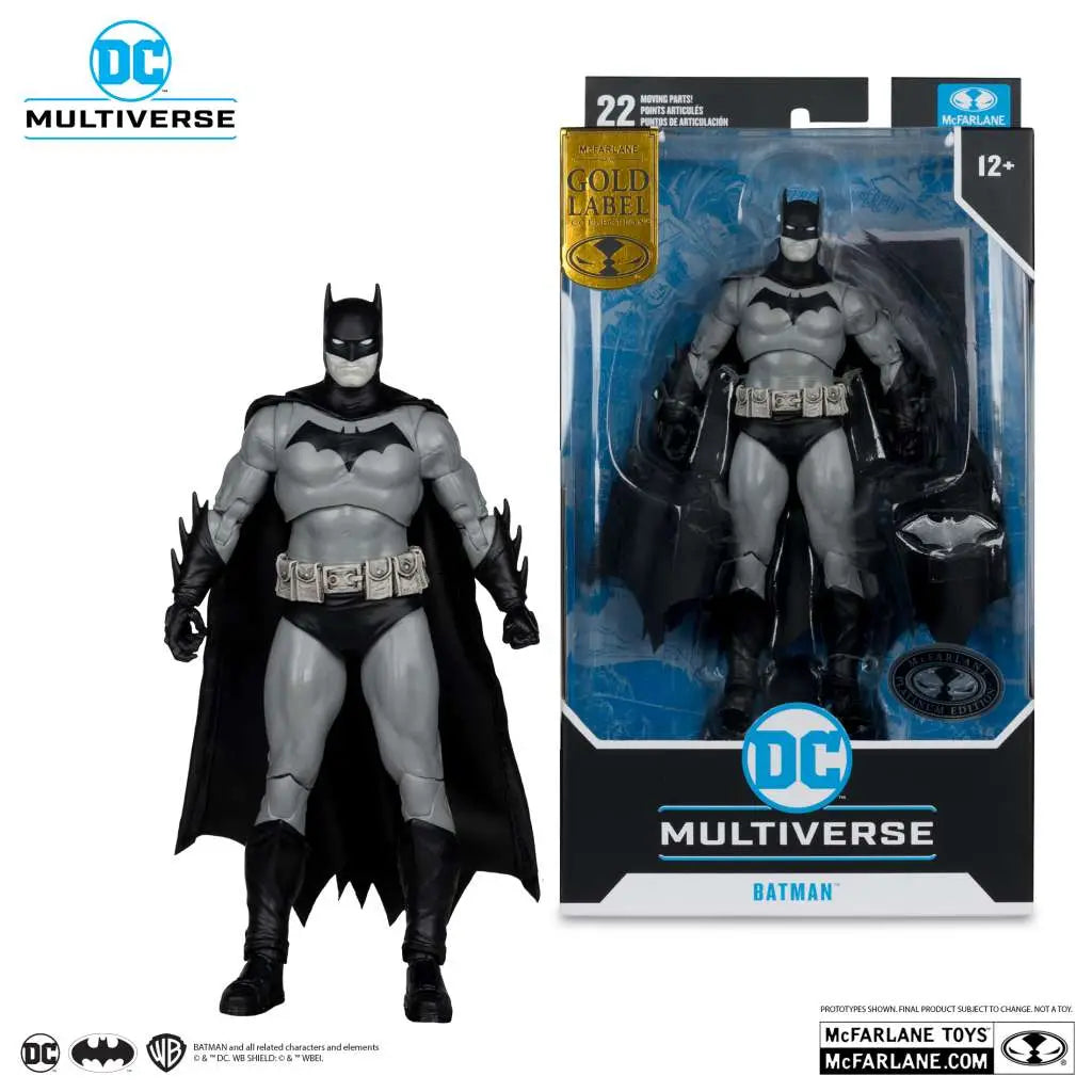 DC MULTIVERSE BATMAN YEAR ONE PT4 GOLD LABEL PLATINUM BATMAN AF