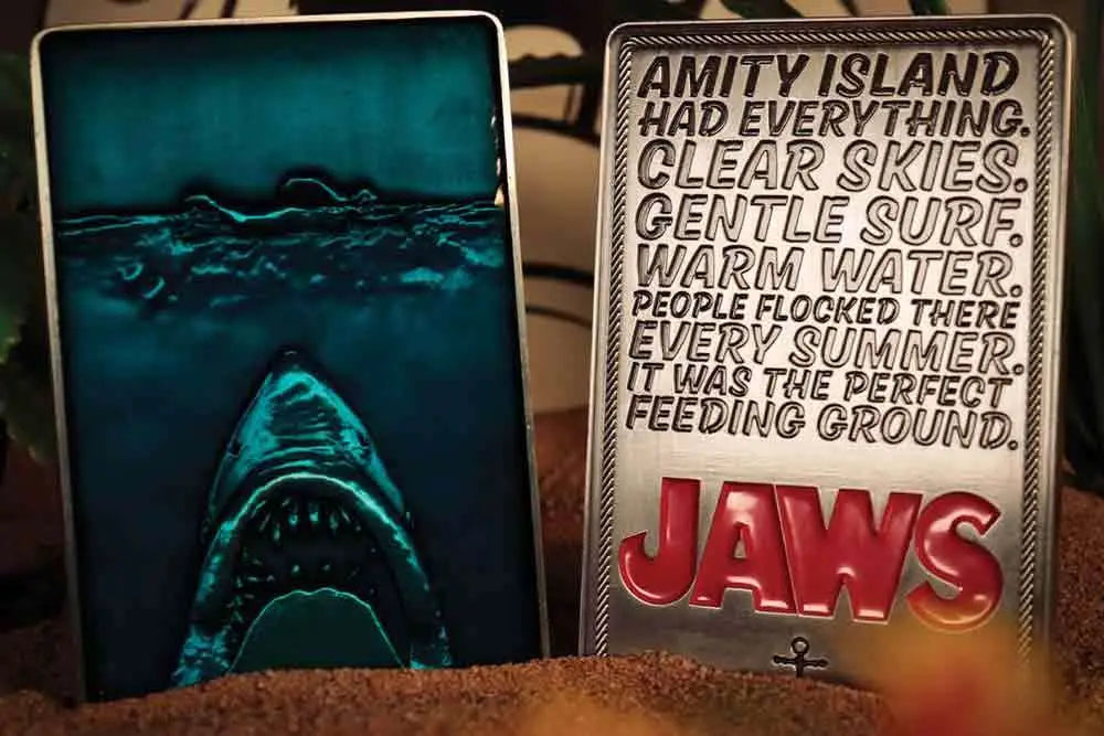 Jaws Lingote 50th Anniversary Poster Limited Edition