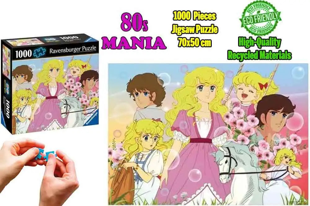 GEORGIE 80S MANIA 1000 PIECES JIGSAW Puzle