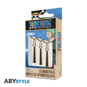 ONE PIECE ZORO 3 EARRINGS Réplica