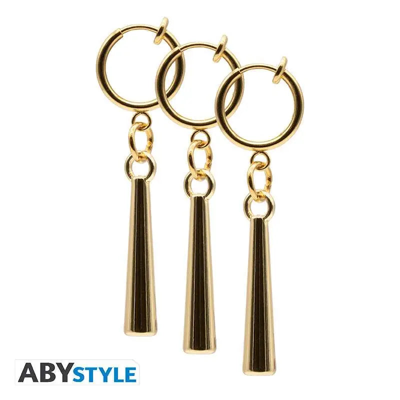 ONE PIECE ZORO 3 EARRINGS Réplica