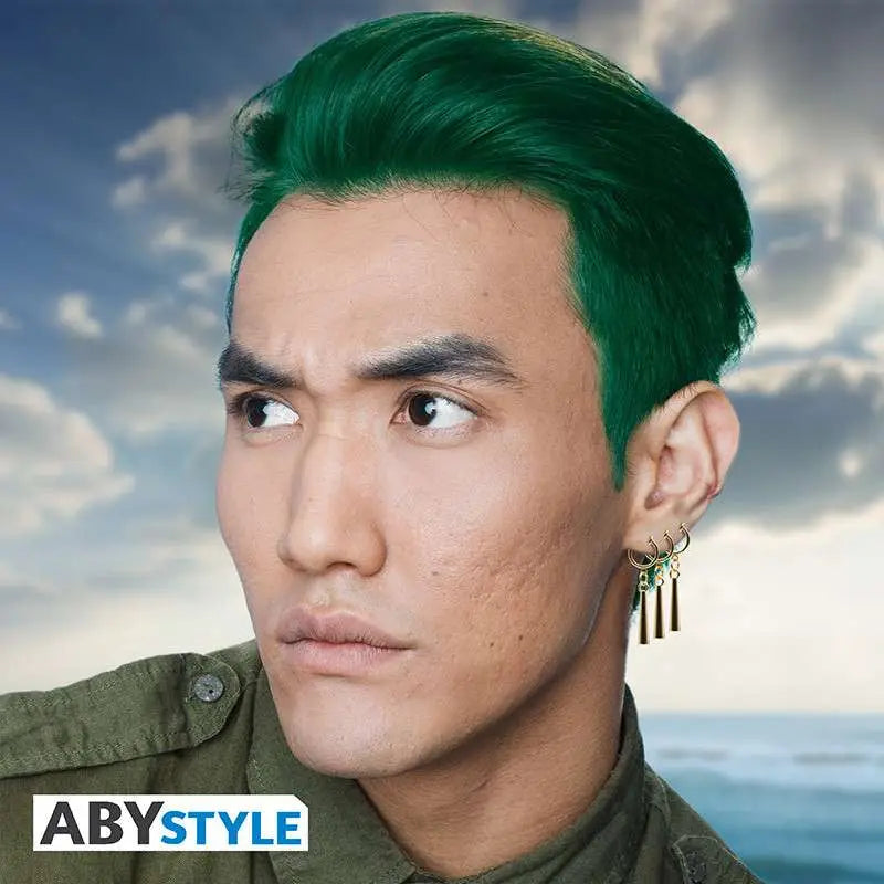 ONE PIECE ZORO 3 EARRINGS Réplica