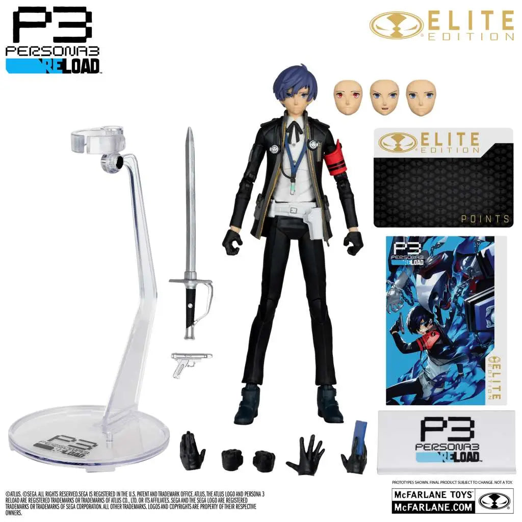 Shin Megami Tensei: Persona 3 McFarlane Elite Edition Figura The Protagonist 18 cm