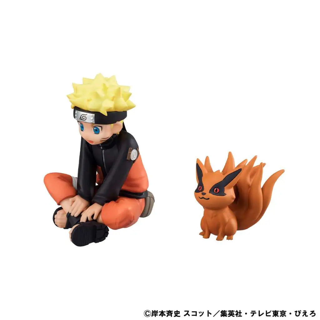NARUTO SHIPPUDEN GAIDEN UZUMAKI NARUTO & BIJU GEM SET Estatua