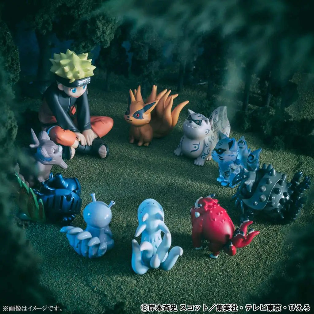 NARUTO SHIPPUDEN GAIDEN UZUMAKI NARUTO & BIJU GEM SET Estatua