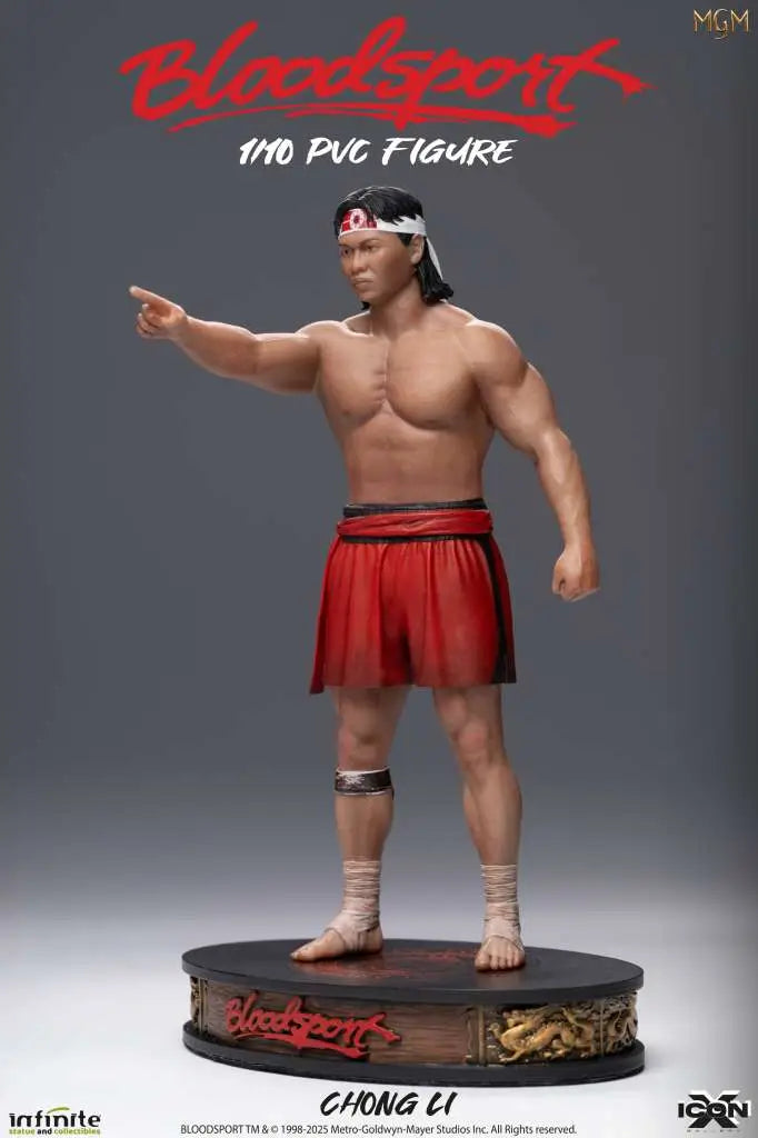 BLOODSPORT CHONG LI ICON X 1/10 PVC Figura