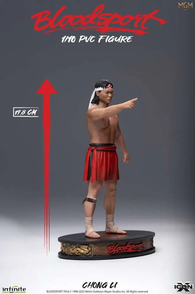 BLOODSPORT CHONG LI ICON X 1/10 PVC Figura