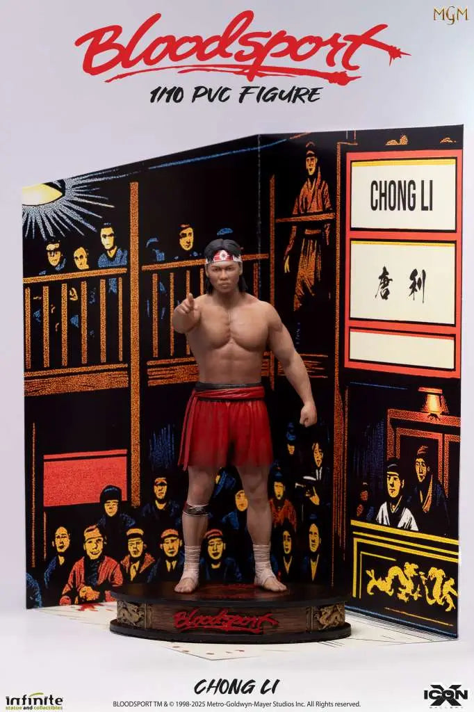 BLOODSPORT CHONG LI ICON X 1/10 PVC Figura