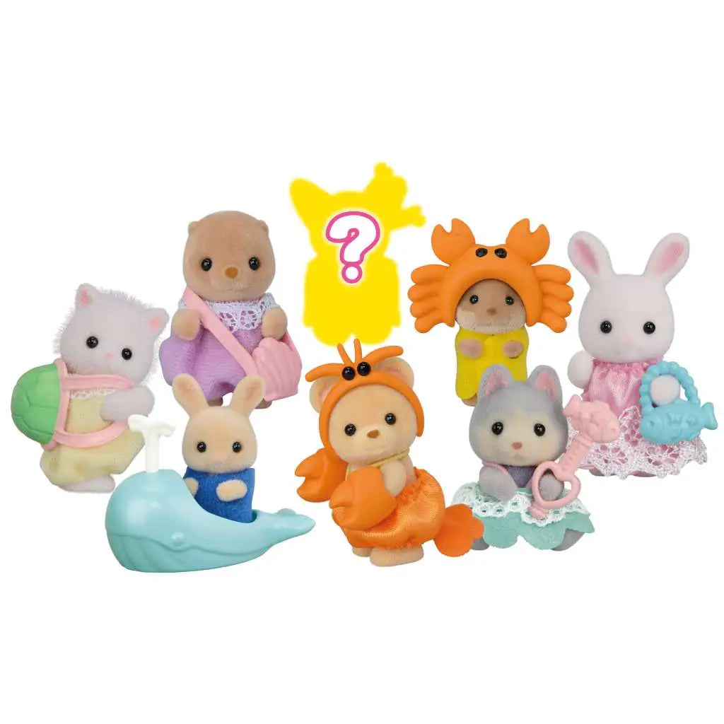 SYLVANIAN FAMILY AMICI DEL MARE BLIND Caja DISPLAY (16) Frikytopia