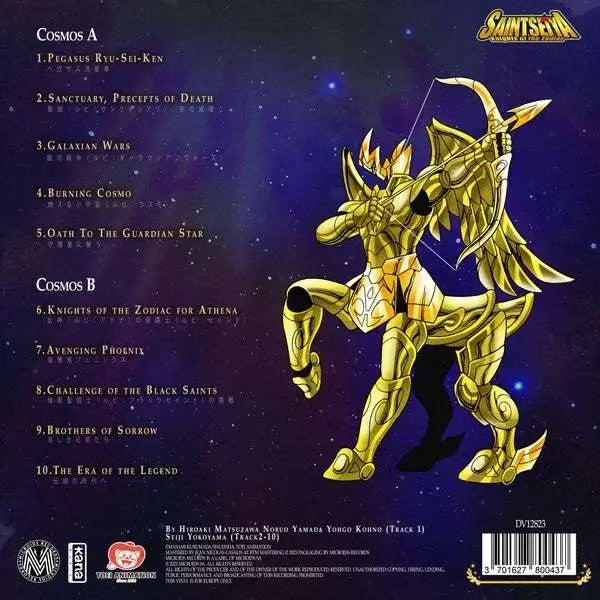 Saint Seiya Music Collection Vinilo Vol. 1