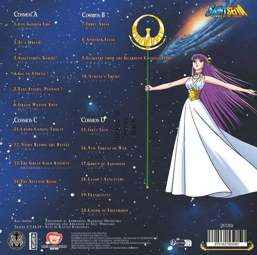 Saint Seiya Music Collection Vinilo Vol. 2