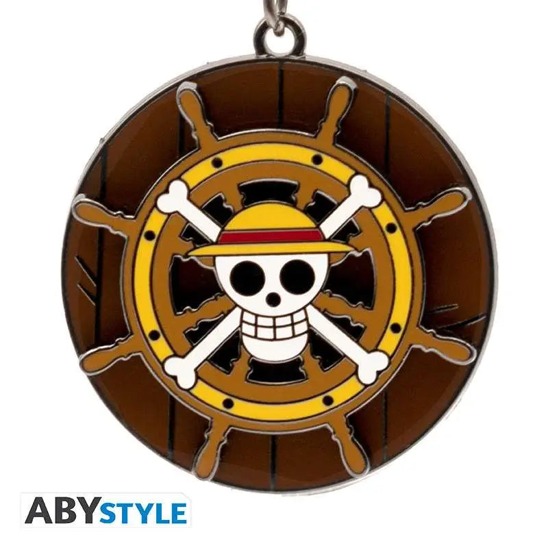 ONE PIECE THOUSAND SUNNY'S HELM MOVING Llavero