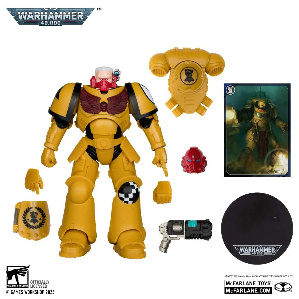Warhammer 40,000 Figura Intercessor Sergeant (Imperial Fist) (Gold Label) 18 cm