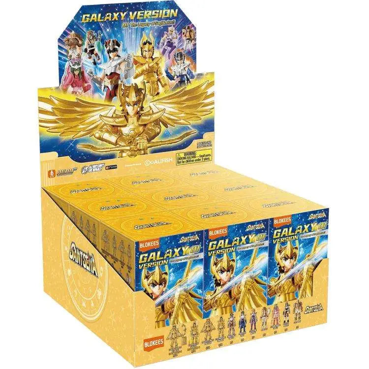 SAINT SEIYA GALAXY VERSION 01 BLIND Caixa SET (9)